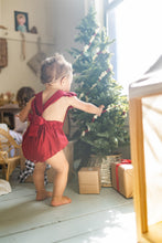 Load image into Gallery viewer, Christmas Red Romper
