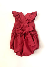 Load image into Gallery viewer, Christmas Red Romper
