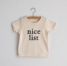 Load image into Gallery viewer, &quot;Nice List&quot; Tee

