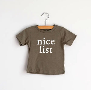 "Nice List" Tee