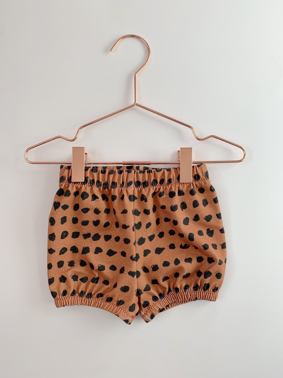 Orange Spotted Shorts